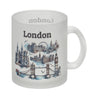 Skyline London Kaffeebecher mit Spruch London