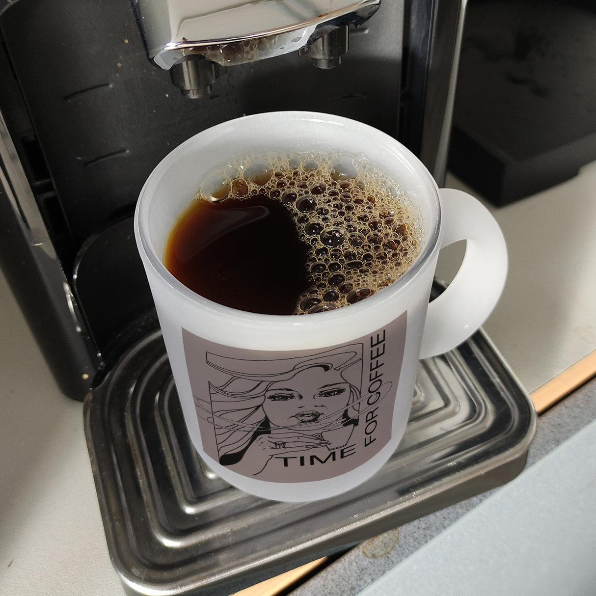 time for coffee Kaffeebecher mit Spruch