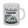 Wohnmobil Kaffeebecher mit Spruch Glücklicher Camper