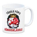 Stuttgart Europa Kaffeebecher mit Spruch Tässle fürs Königsklässle