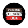 St. Pauli Aufstieg 2024 Magnet rund mit Spruch We're back