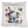 Happy Birthday Elefant Kissen