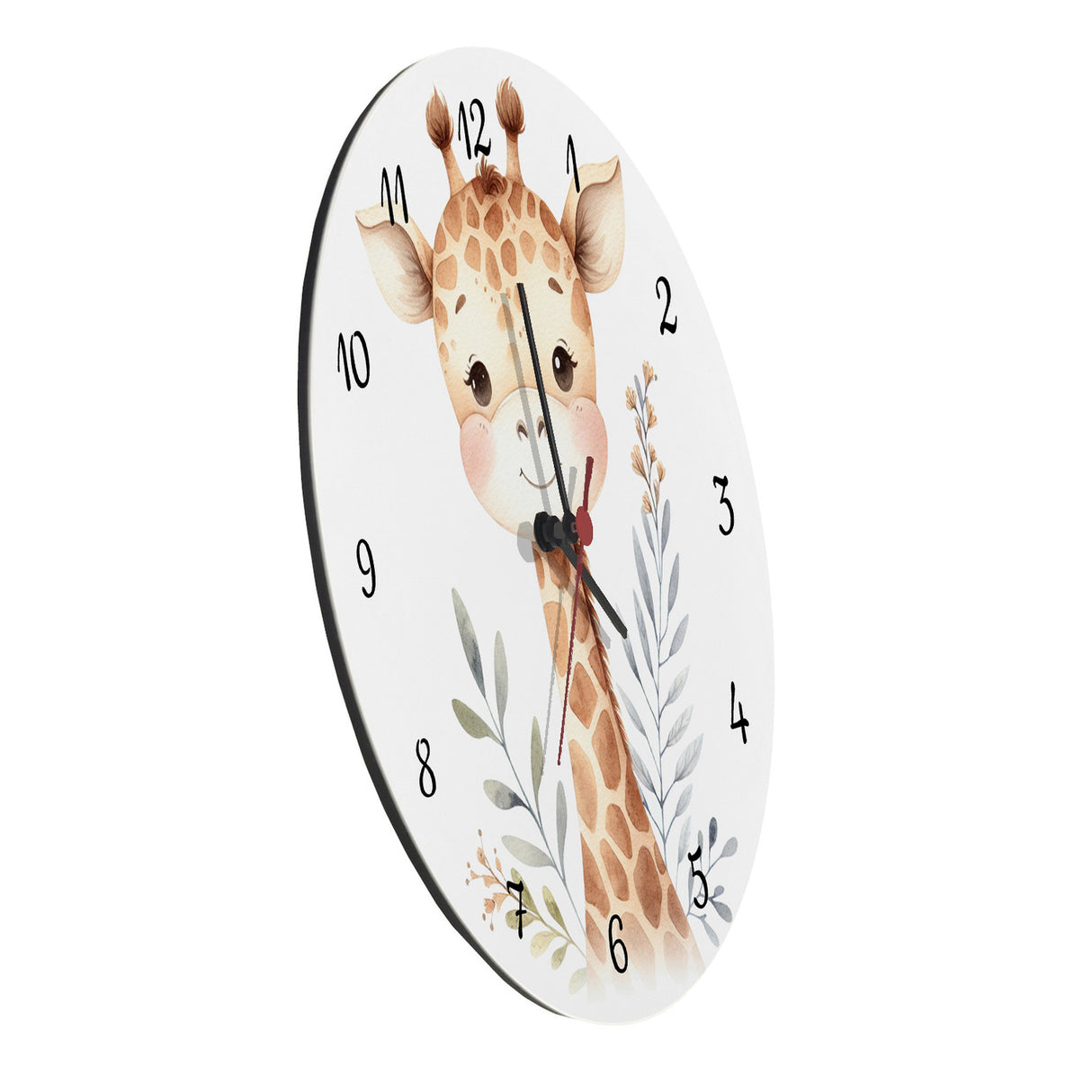 Giraffe Wanduhr