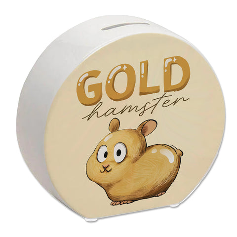 Goldhamster Spardose