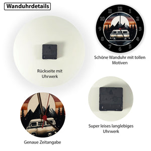 Wohnmobil Wanduhr