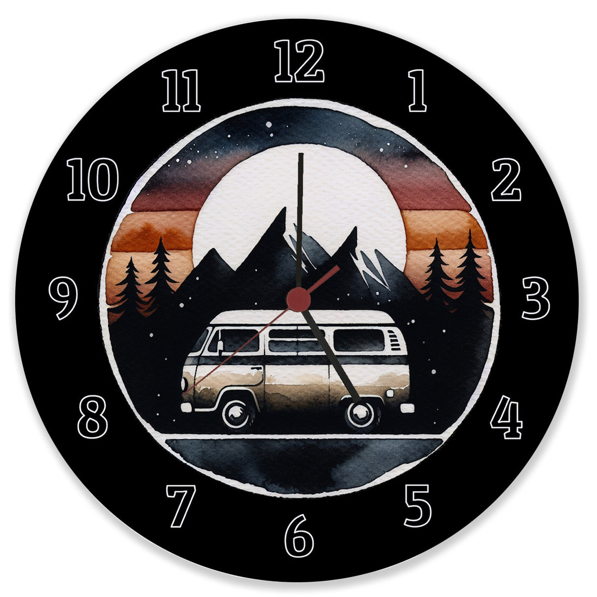 Wohnmobil Wanduhr