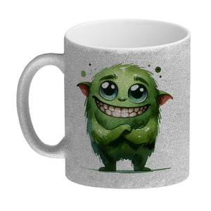 grünes Monster Kaffeebecher
