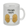 Chips Freundschaft Kaffeebecher mit Spruch Friendchips