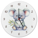 sitzender Koala Wanduhr