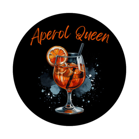 Aperol Queen Magnet rund