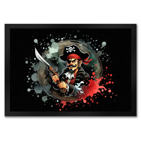 Pirat Fußmatte in 35x50 cm