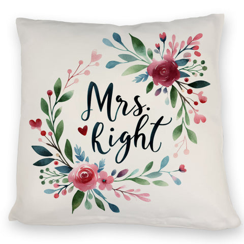 Mrs Right Kissen