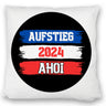 Kiel Aufstieg 2024 Kissen mit Spruch Ahoi