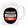 St. Pauli Aufstieg 2024 Kaffeebecher mit Spruch We're back