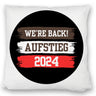 St. Pauli Aufstieg 2024 Kissen mit Spruch We're back