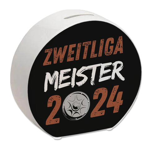 St. Pauli Meisterschale Spardose mit Spruch Zweitliga Meister 2024
