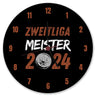 St. Pauli Meisterschale Wanduhr mit Spruch Zweitliga Meister 2024