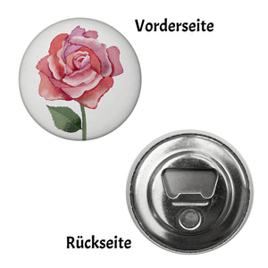 Rose Magnet rund