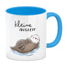 Otter Kaffeebecher mit Spruch Kleine Auszeit