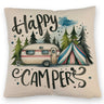 Happy Campers Wohnwagen Kissen