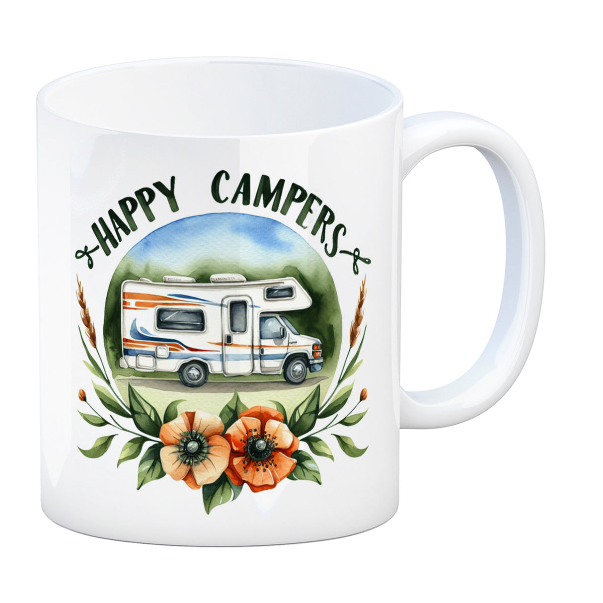 Wohnmobil Happy Campers Kaffeebecher