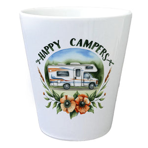 Wohnmobil Happy Campers Blumentopf