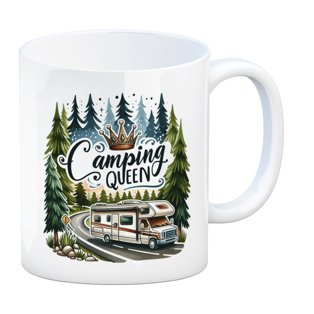 Wohnmobil Camping Queen Kaffeebecher