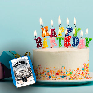 Happy Birthday 18 Auto Parkscheibe