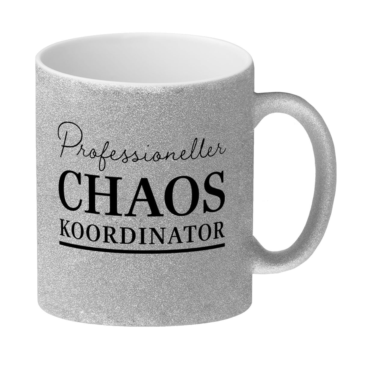 Chef Kaffeebecher mit Spruch Professioneller Chaos Koordinator