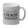 Chef Kaffeebecher mit Spruch Professioneller Chaos Koordinator