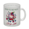 Wild Berry Lillet Kaffeebecher mit Spruch Born to be wild Berry Lillet