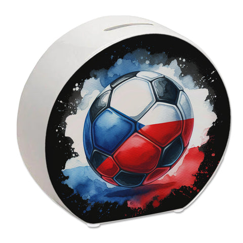 Fußball Tschechien Flagge Spardose