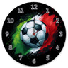 Fußball Italien Flagge Wanduhr