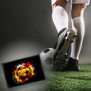 Fußball Spanien Flagge Fußmatte in 35x50 cm