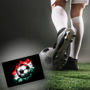 Fußball Ungarn Flagge Fußmatte in 35x50 cm ohne Rand
