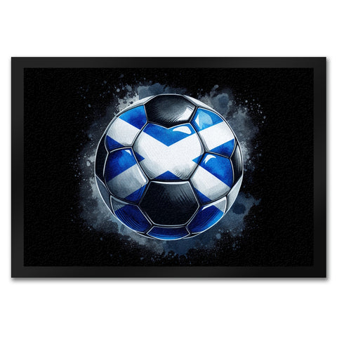 Fußball Schottland Flagge Fußmatte in 35x50 cm