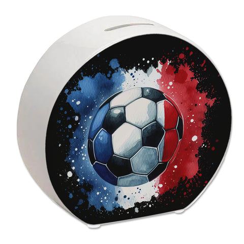 Fußball Frankreich Flagge Spardose