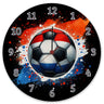 Fußball Niederlande Flagge Wanduhr