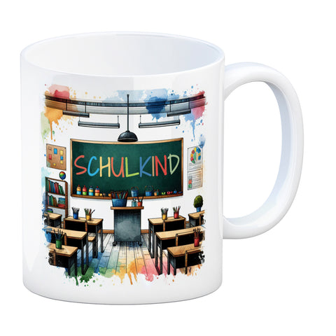 Schulkind Kaffeebecher