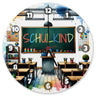 Schulkind Wanduhr