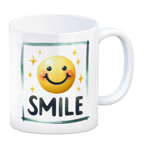 Smile Emoticon Kaffeebecher