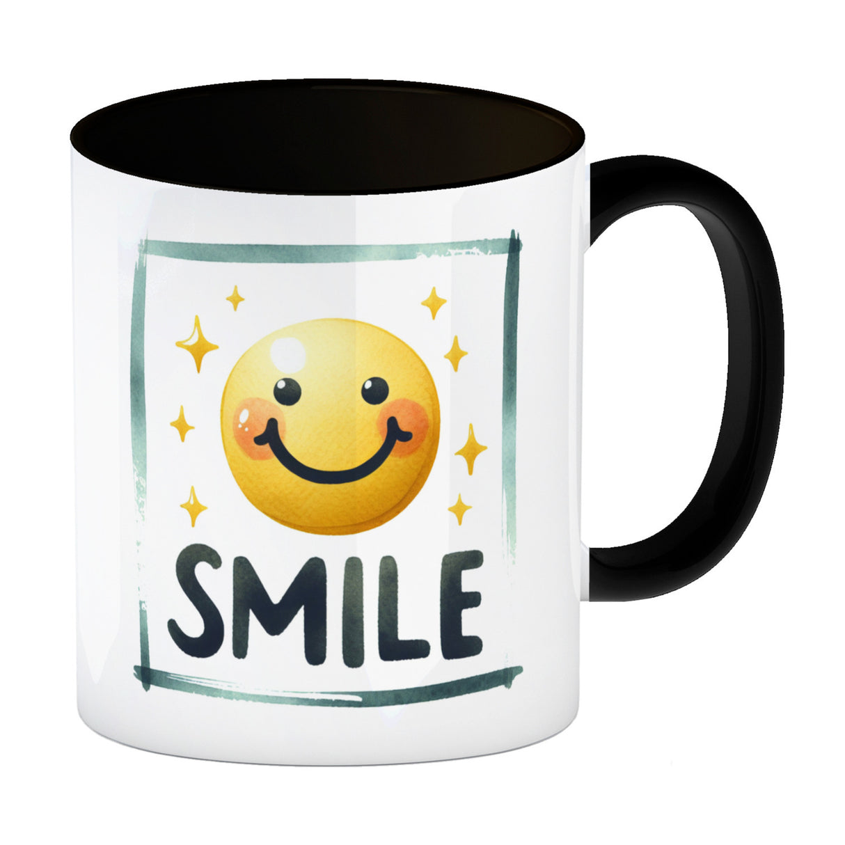 Smile Emoticon Kaffeebecher