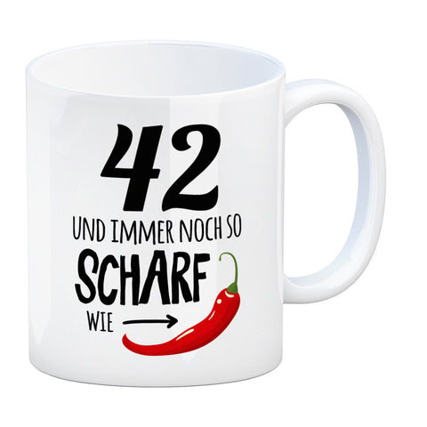 42 und immer noch so scharf wie Chili