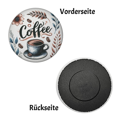 Coffee Magnet rund
