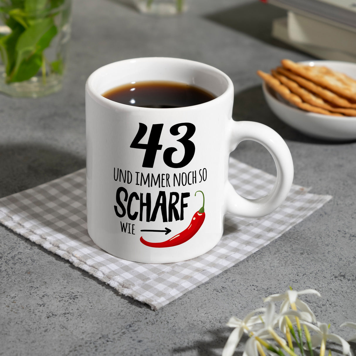 43 und immer noch so scharf wie Chili