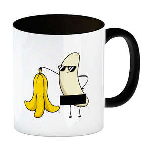 Nackte Banane Kaffeebecher