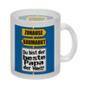 Der beste Papa der Welt Kaffeebecher mit Spruch im Baumarkt und Zuhause