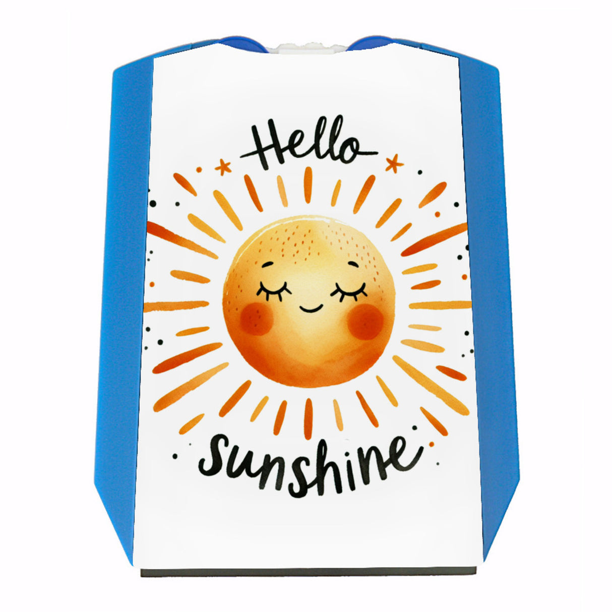 Sonne Freundschaft Parkscheibe mit Spruch Hello sunshine
