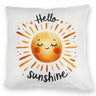 Sonne Freundschaft Kissen mit Spruch Hello sunshine