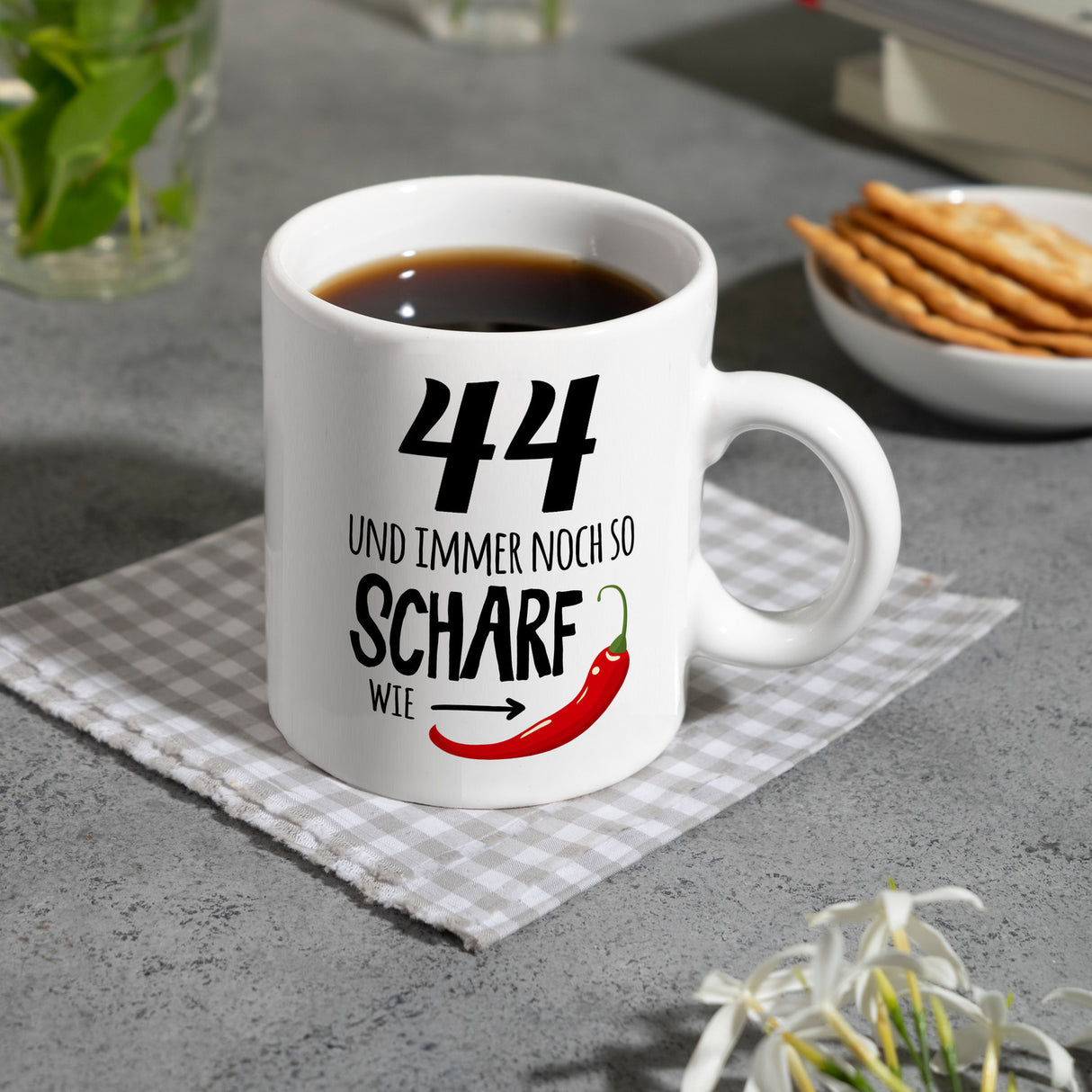 44 und immer noch so scharf wie Chili